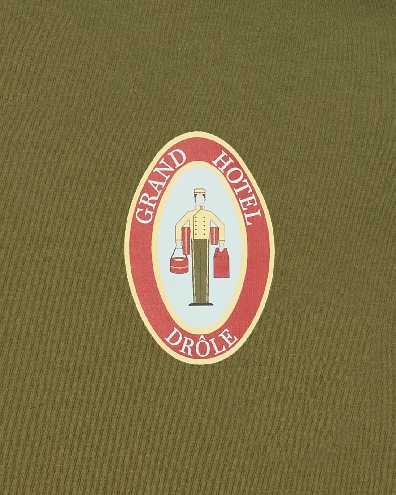 Drôle de Monsieur - Le T-Shirt Groom Light Kaki