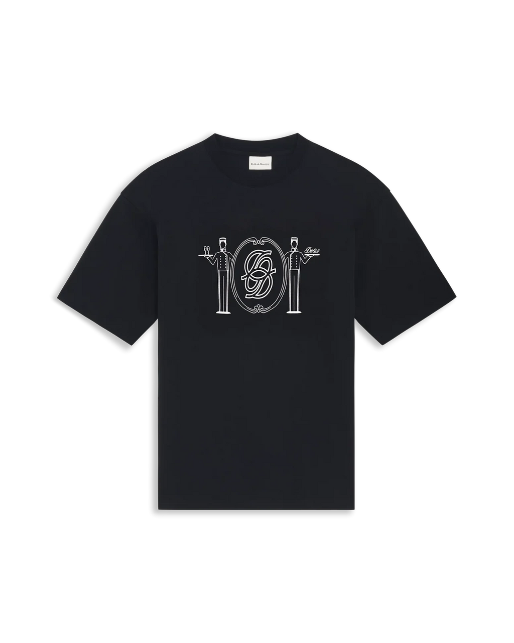 Drôle de Monsieur - Le T-Shirt Room Service Noir