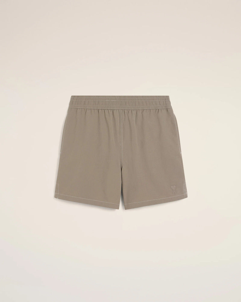 AMI - Short de Bain Cendre