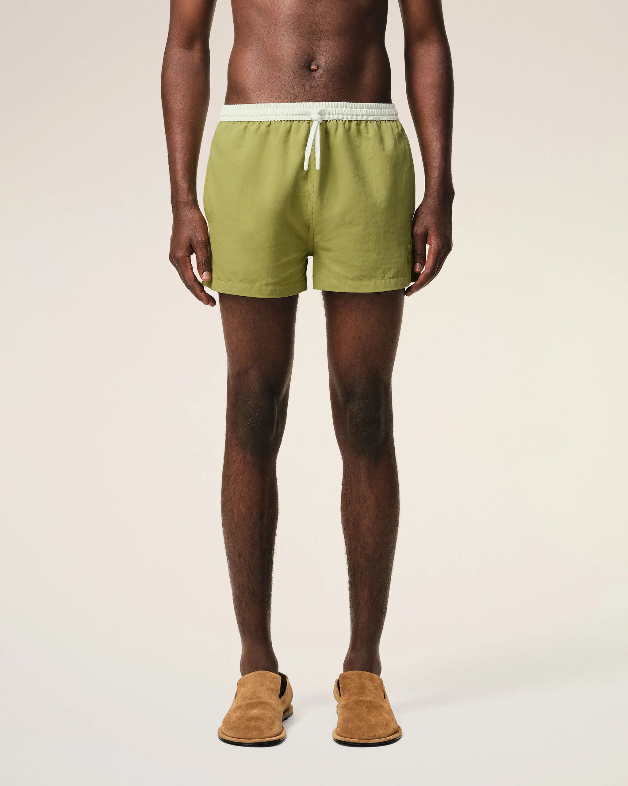 AMI - Maillot de Bain court Matcha