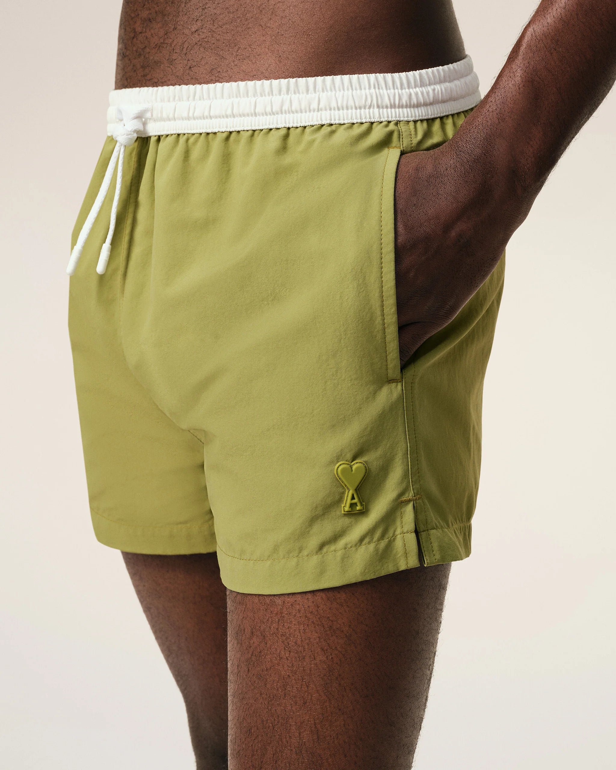 AMI - Maillot de Bain court Matcha