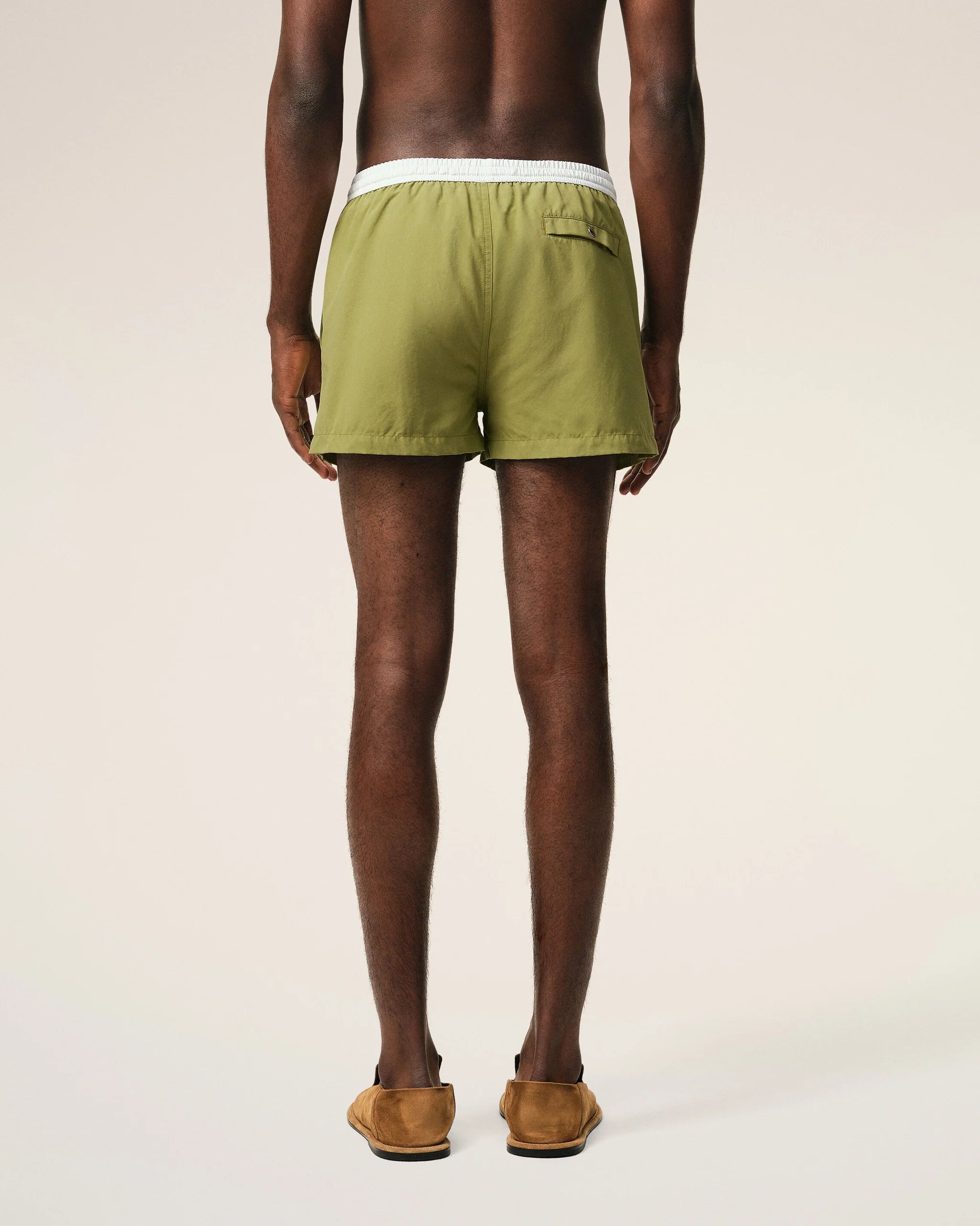 AMI - Maillot de Bain court Matcha