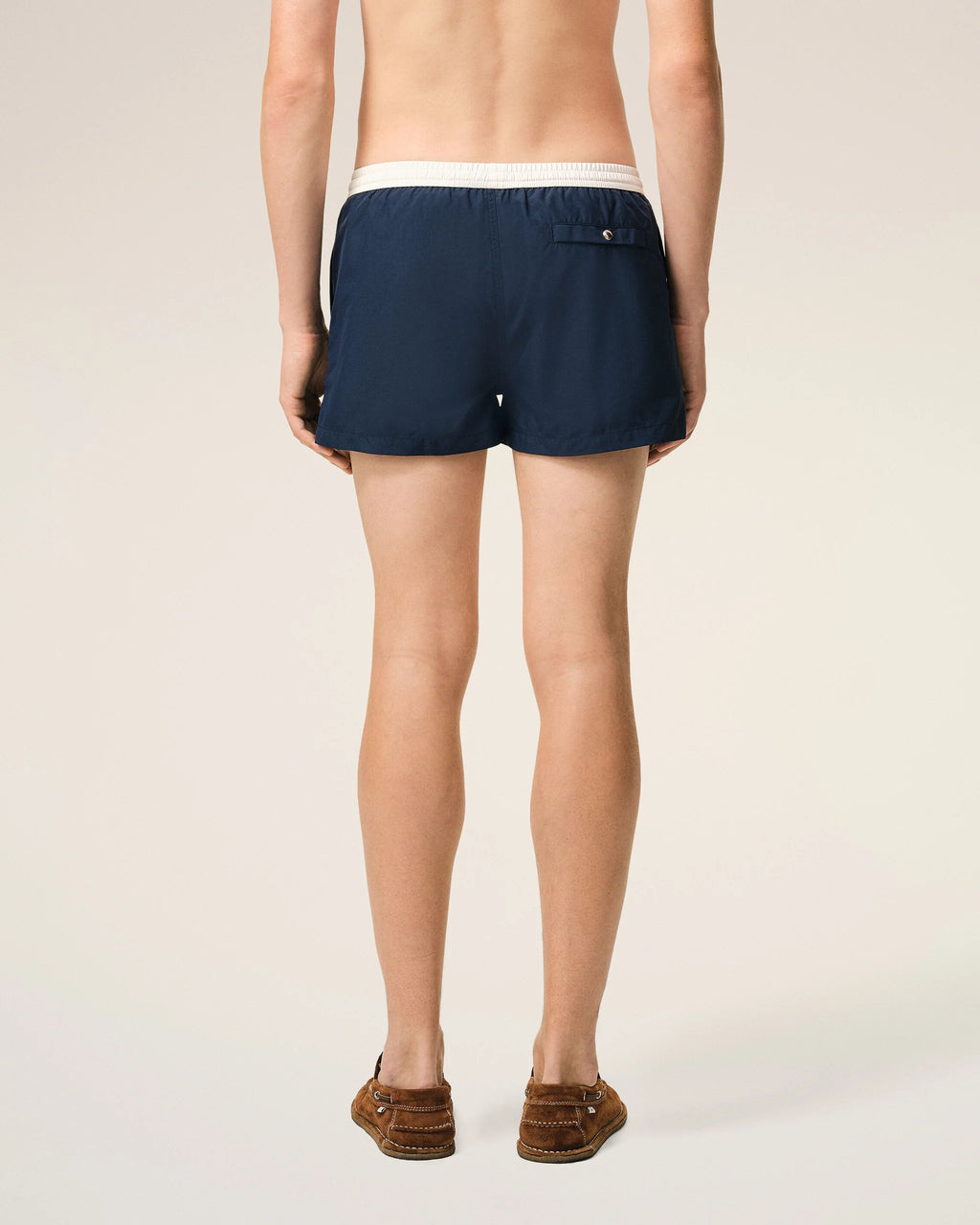 AMI - Maillot de Bain court Bleu