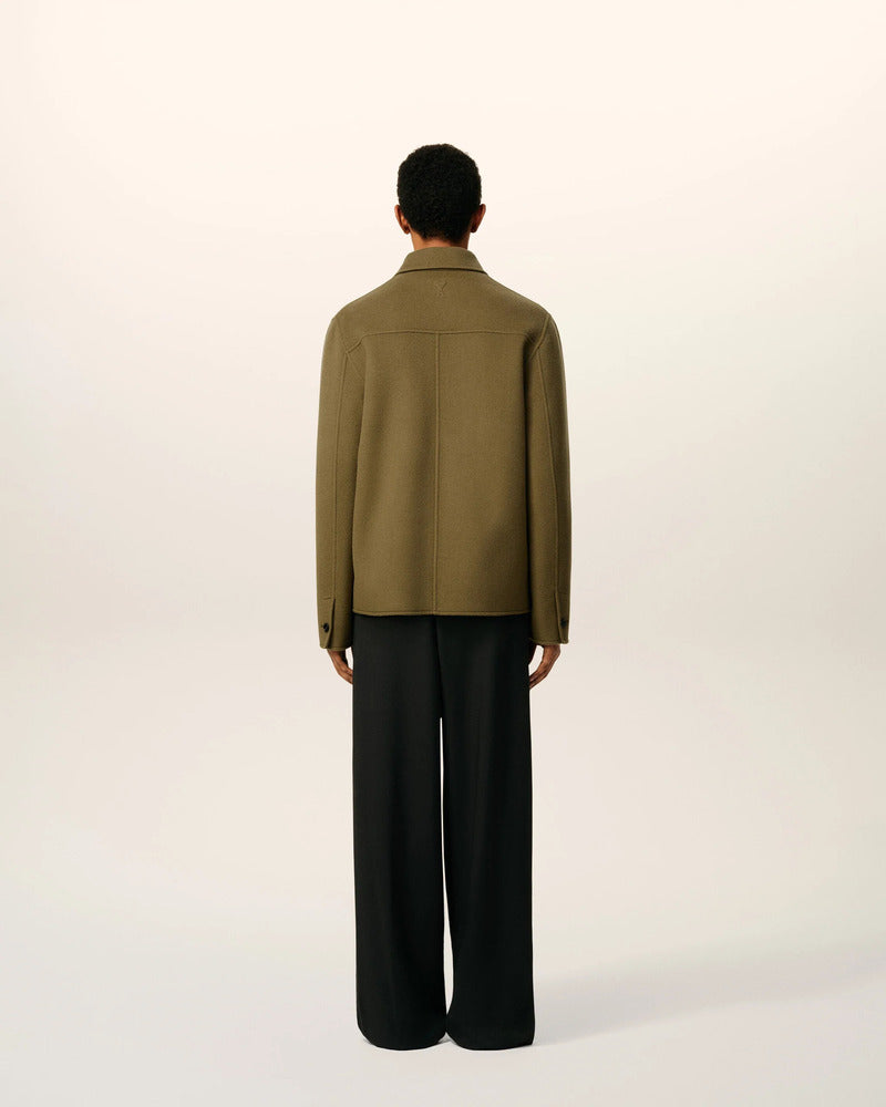 AMI - Blouson Boule boutonné Bronze