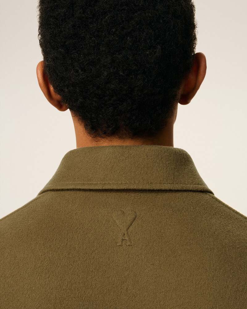 AMI - Blouson Boule boutonné Bronze