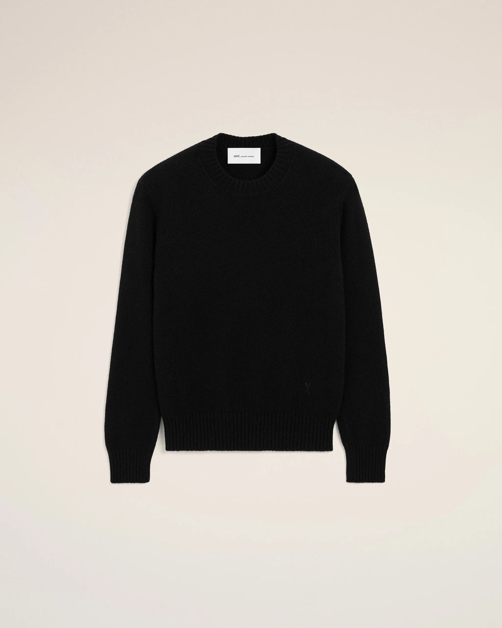 AMI - Pull cachemire Ami de Coeur Noir