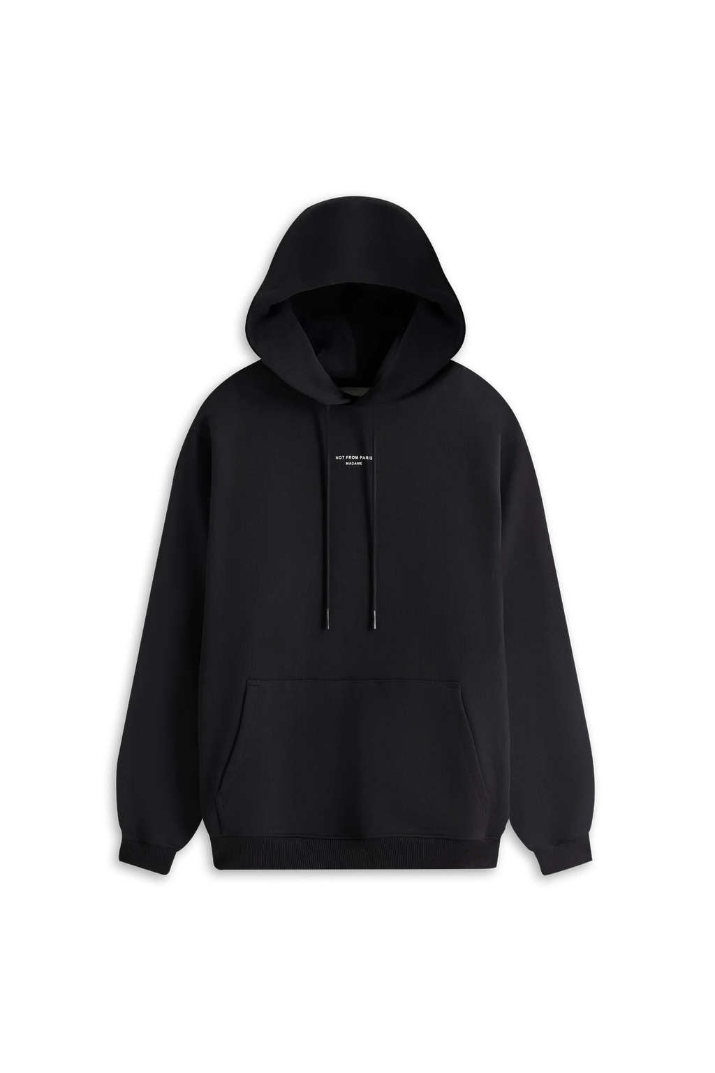 Drôle de Monsieur - Hoodie Slogan Classique Black