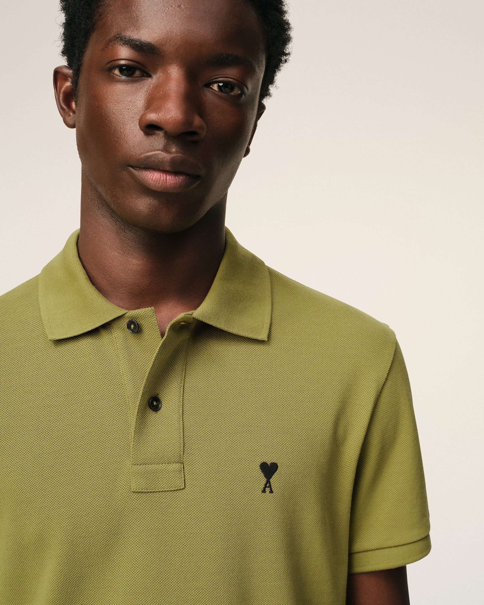 AMI - Polo Ami de Coeur Matcha