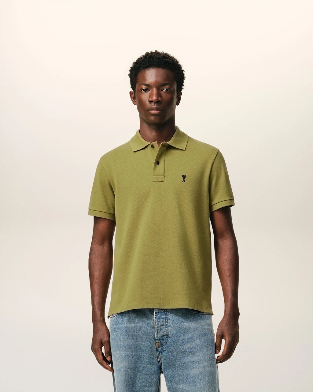 AMI - Polo Ami de Coeur Matcha