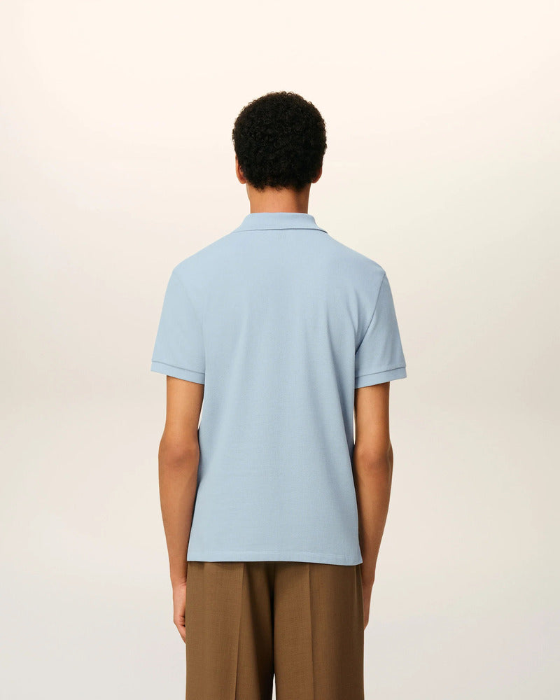 AMI - Polo Ami de coeur Ciel