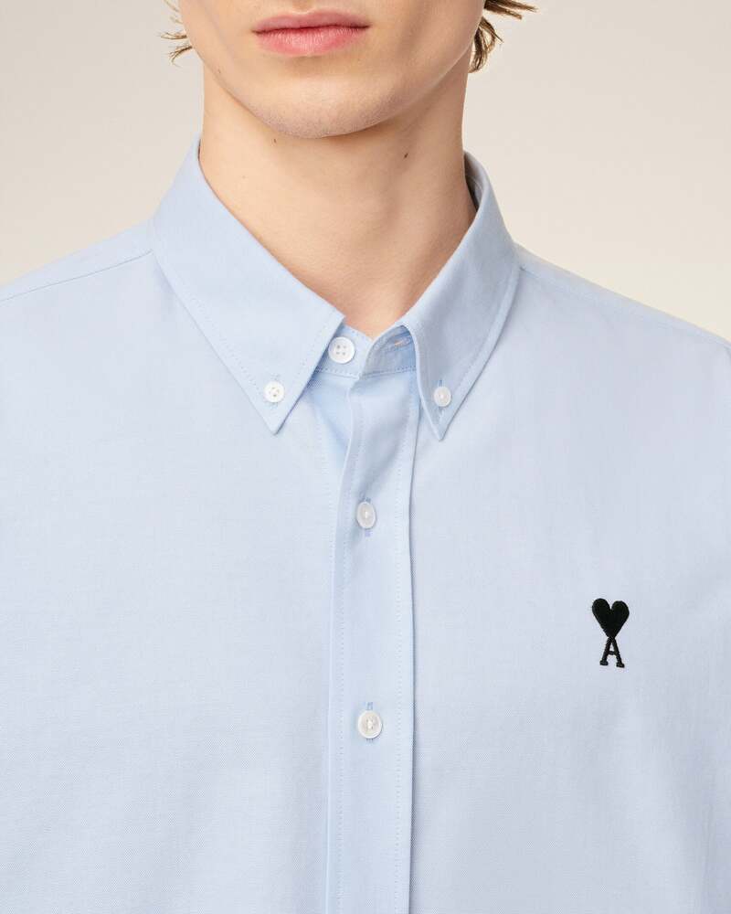 AMI - Chemise Ami de Coeur Bleu Ciel
