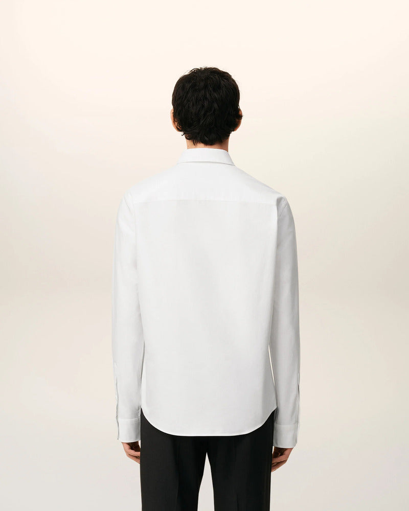 AMI - Chemise Ami de Coeur Blanc Naturel