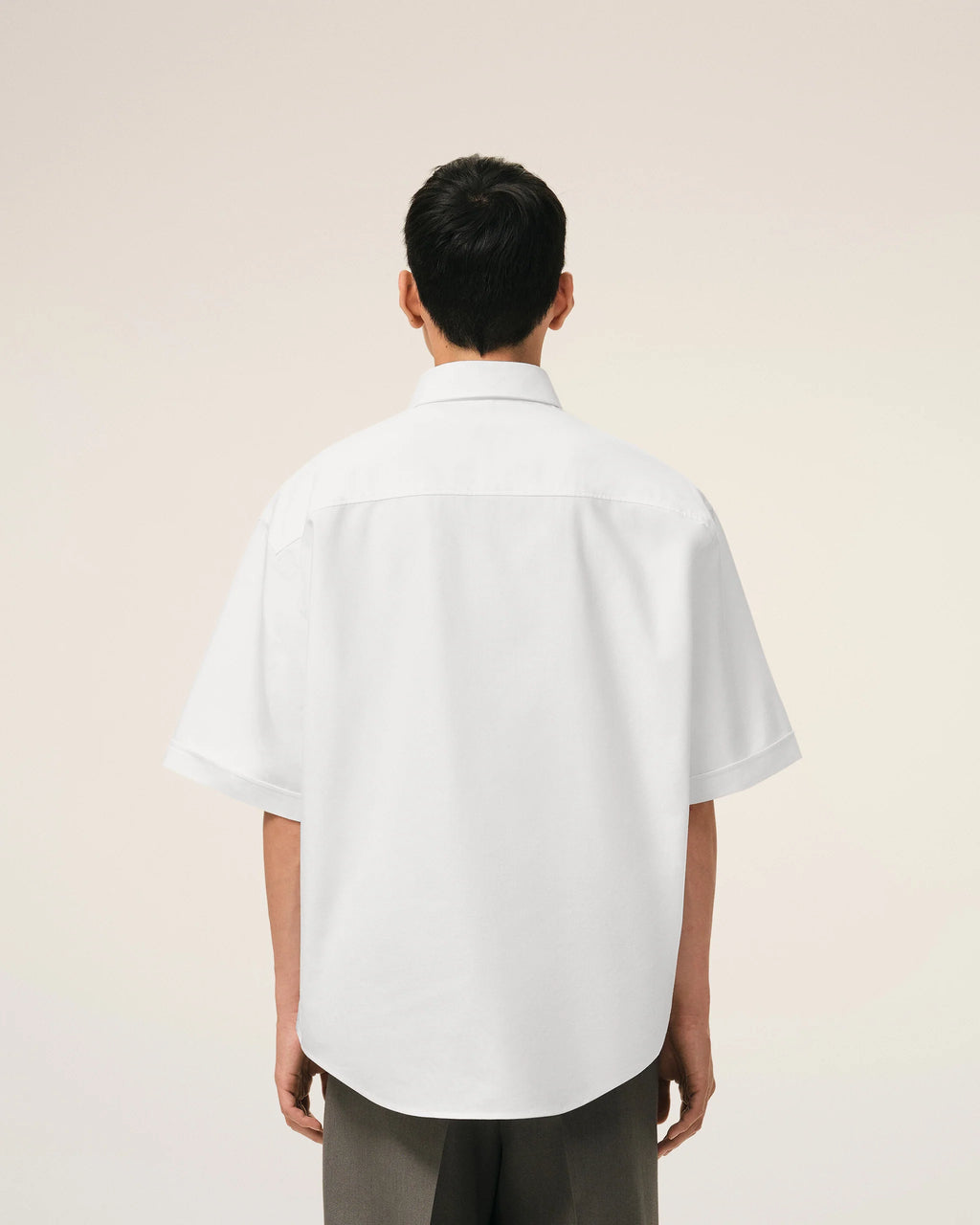 AMI - Chemise Boxy Ami de coeur Blanche