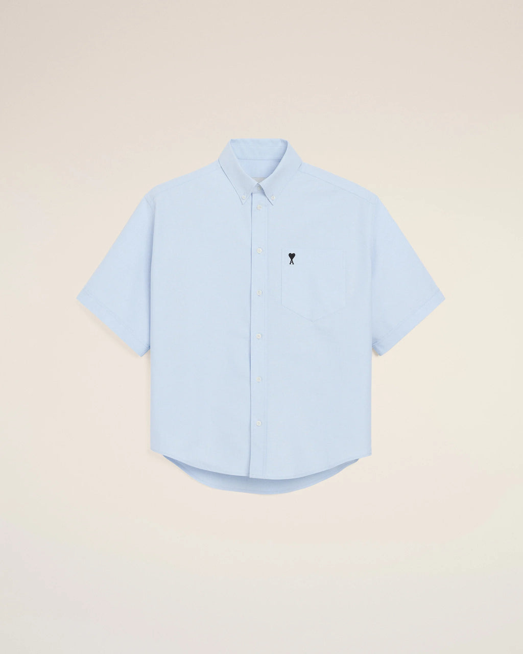 AMI - Chemise Boxy Ami de coeur Bleu Ciel