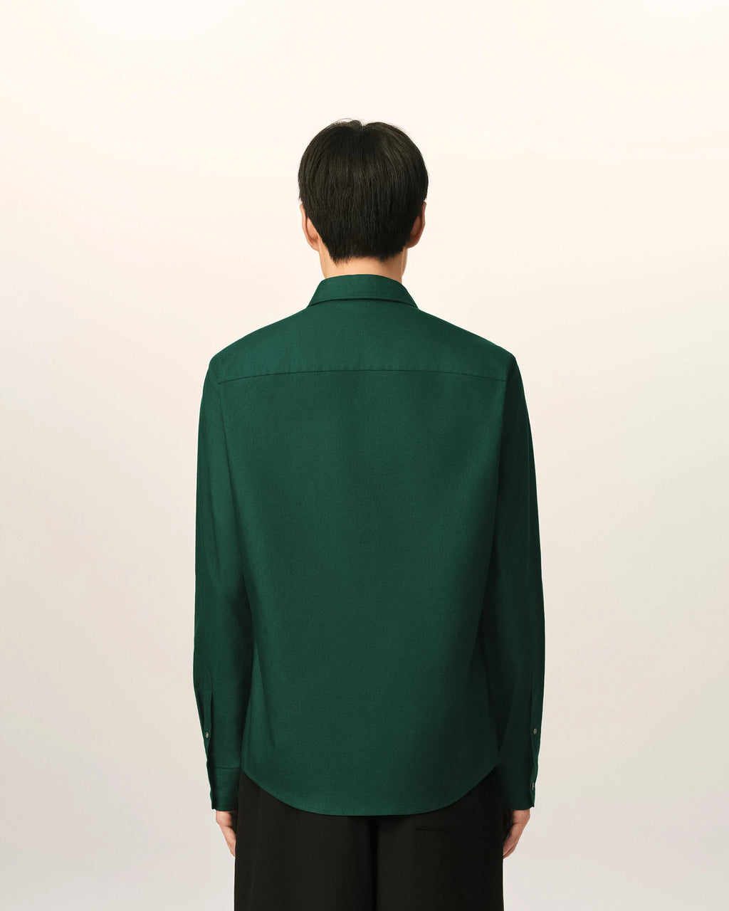AMI - Chemise Ami de coeur Vert Bouteille