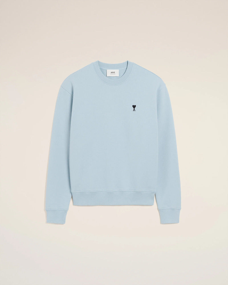 AMI - Sweat Ami de Coeur Bleu Ciel