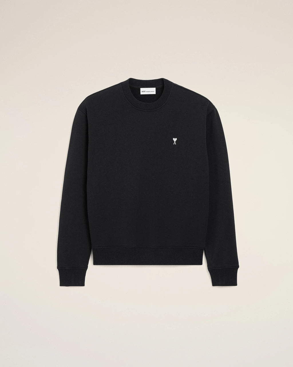 AMI - Sweatshirt Ami de coeur Noir/Blanc