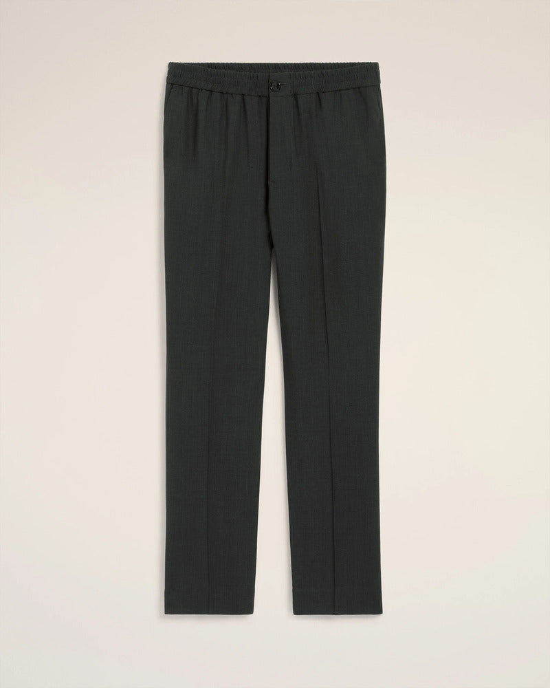 AMI - Pantalon Taille Elastique Anthracite