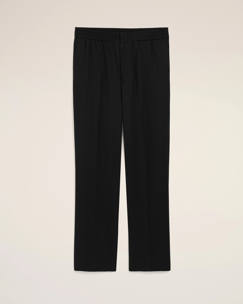 AMI - Pantalon taille élastiquée Noir