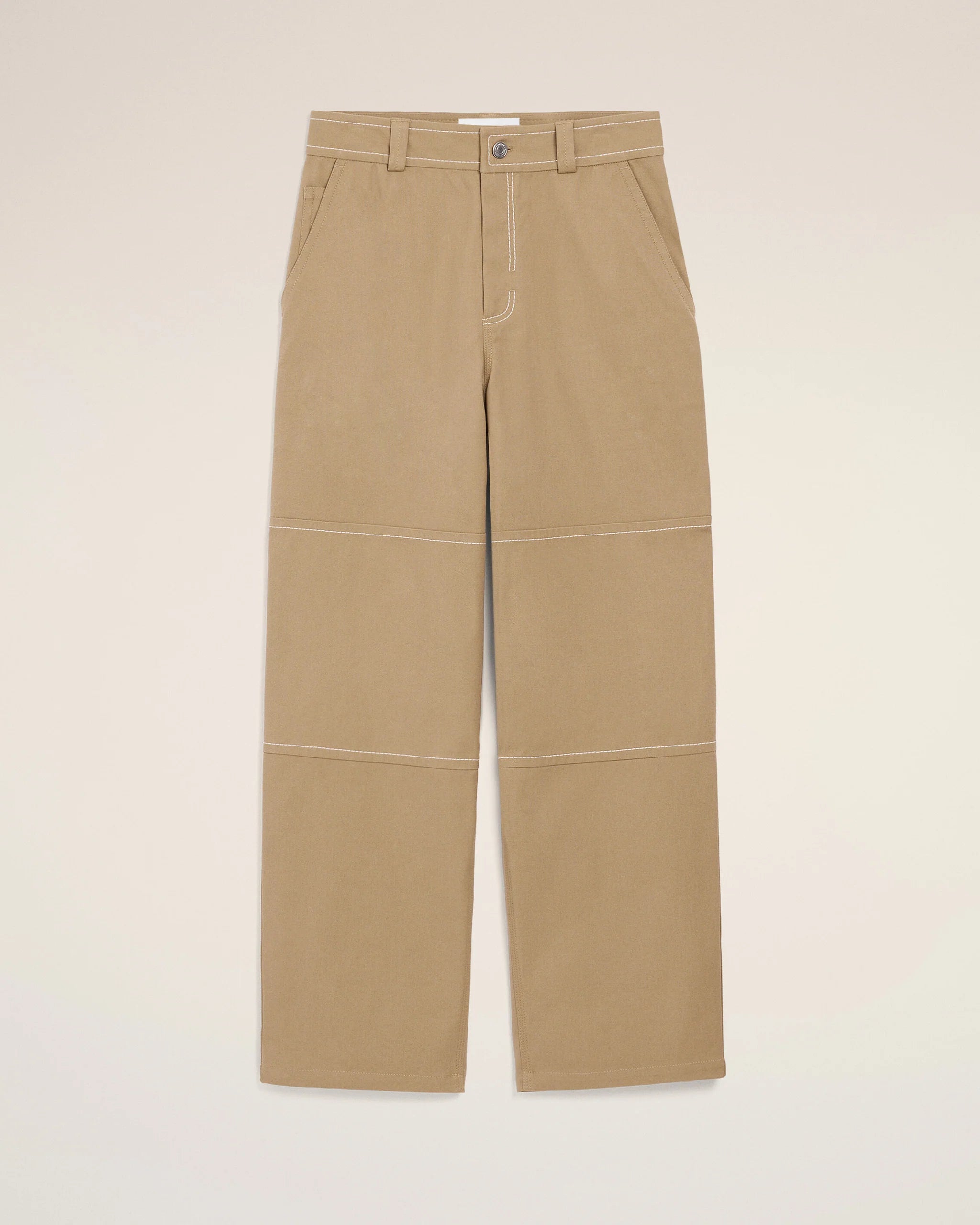 AMI - Pantalon Worker Beige