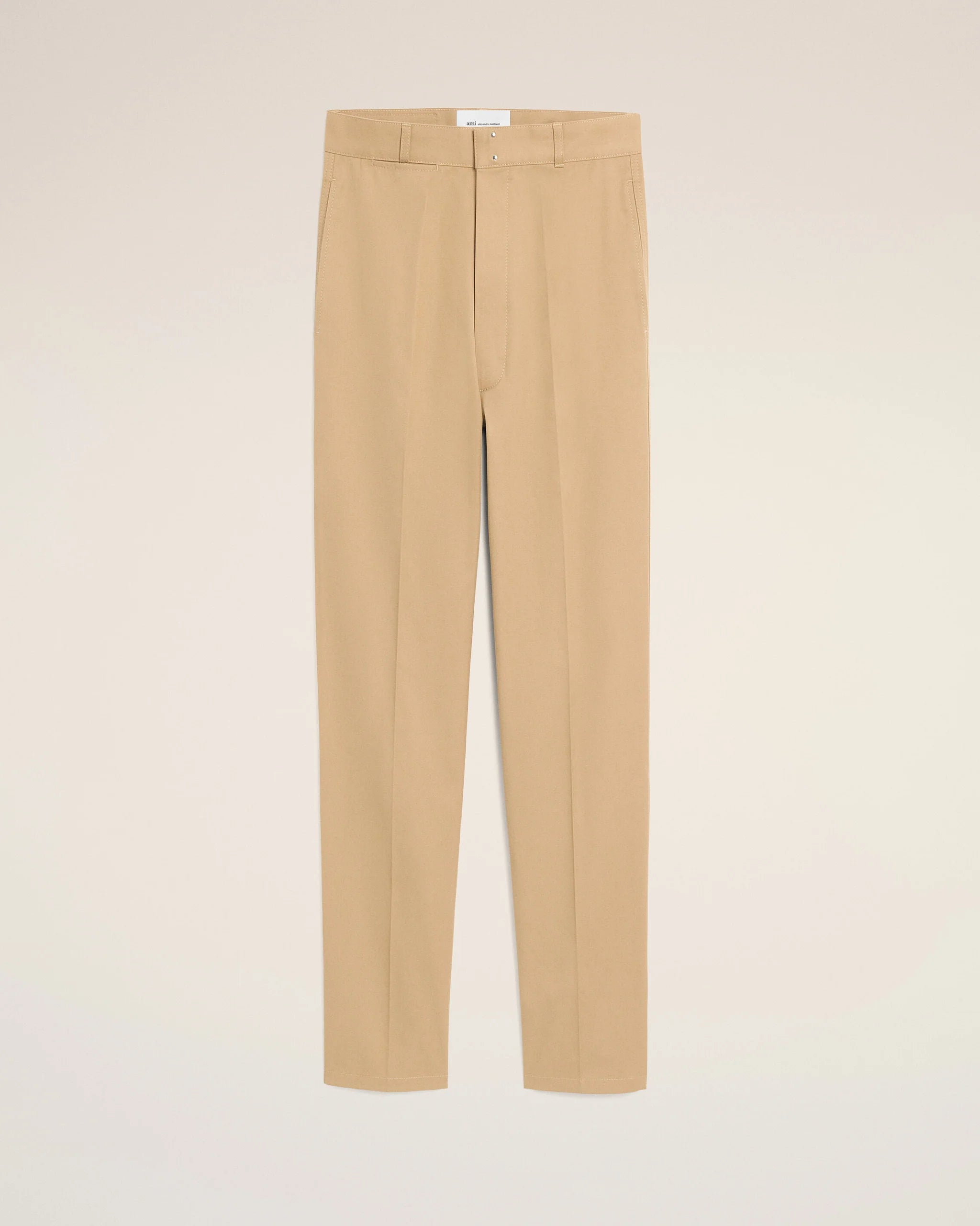 AMI - Pantalon Parisian Fit Mastic Beige