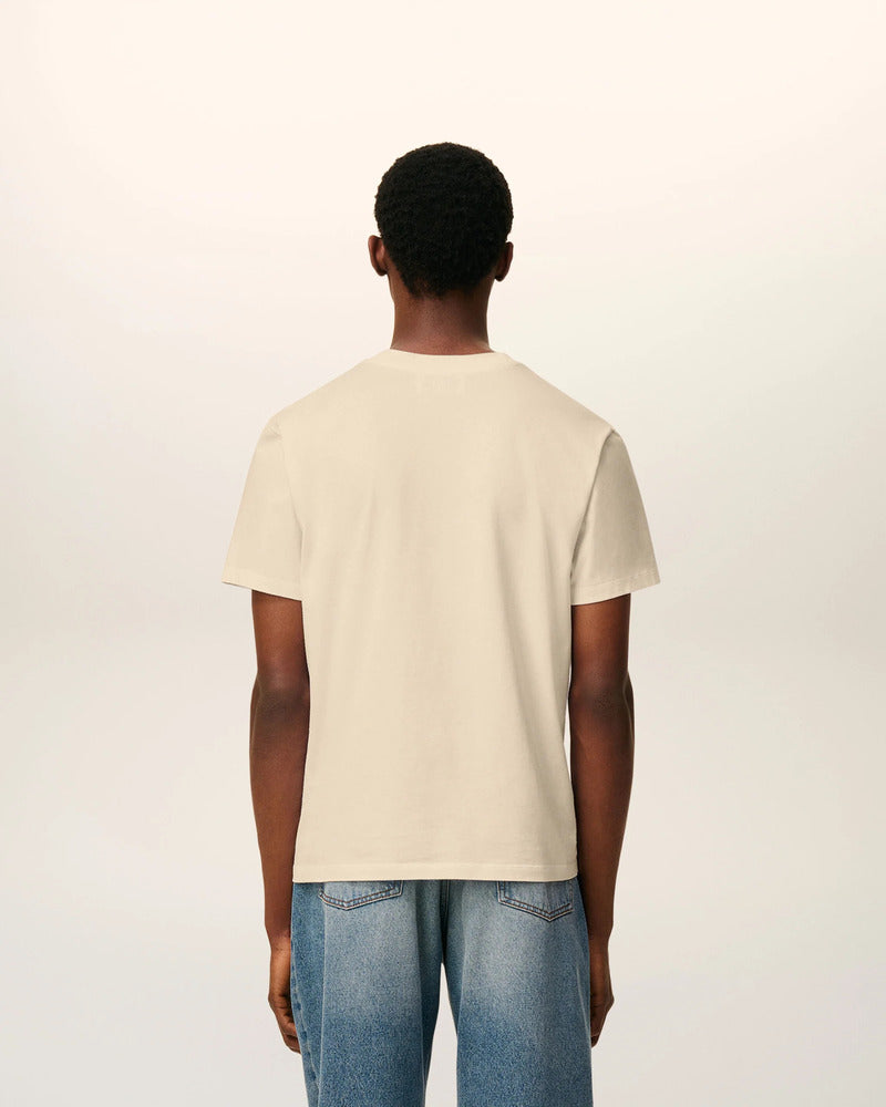 AMI - T-Shirt Ami de Coeur Café Crème