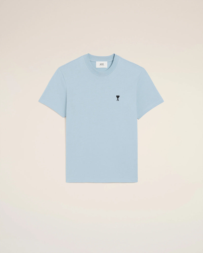 AMI - T-Shirt Ami de Coeur Ciel