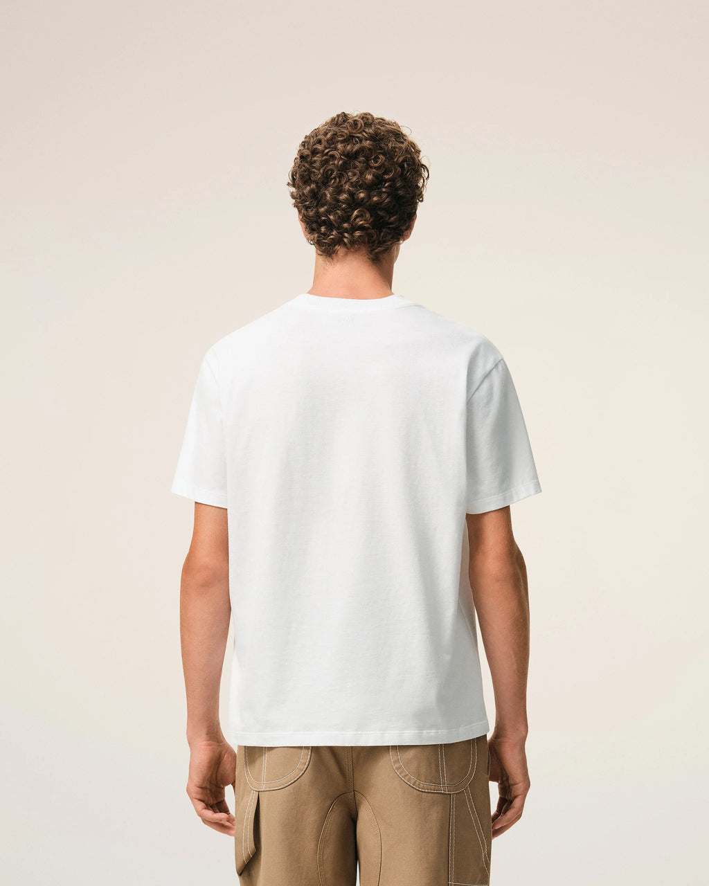 AMI - T-shirt Ami de coeur Blanc/Noir