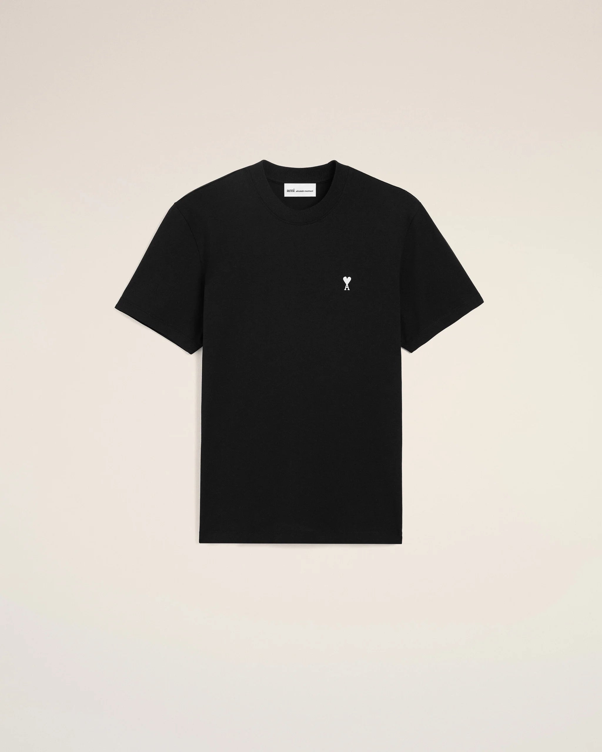 AMI - T-shirt Ami de coeur Noir/Blanc