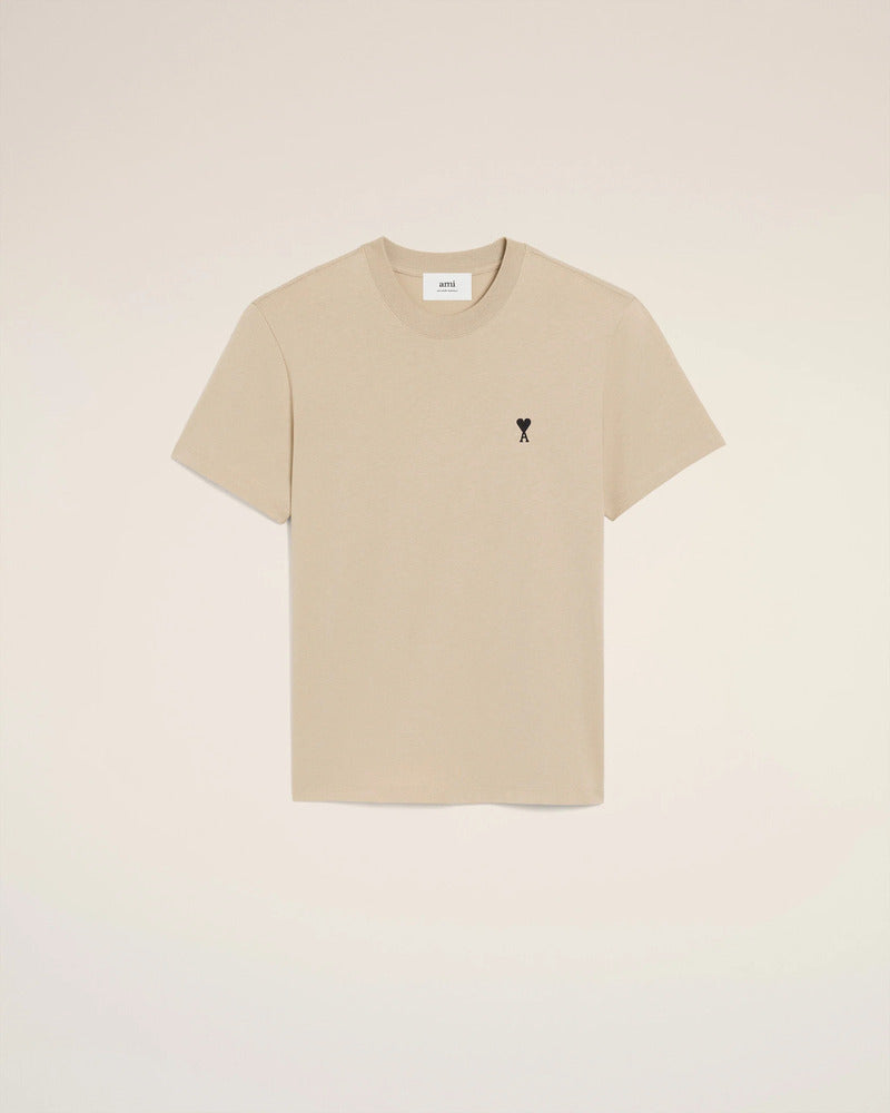 AMI - T-Shirt Ami de Coeur Café Crème