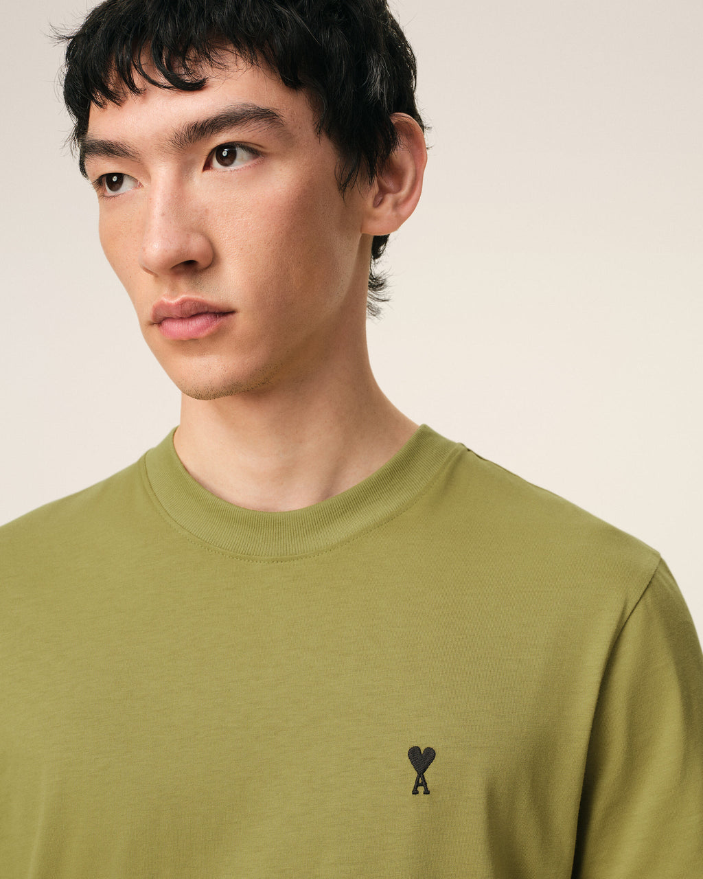 AMI - T-shirt Ami de coeur Matcha