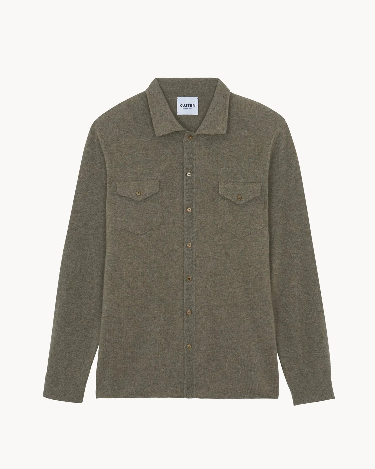 Kujten - Chemise Julius Kaki Chiné