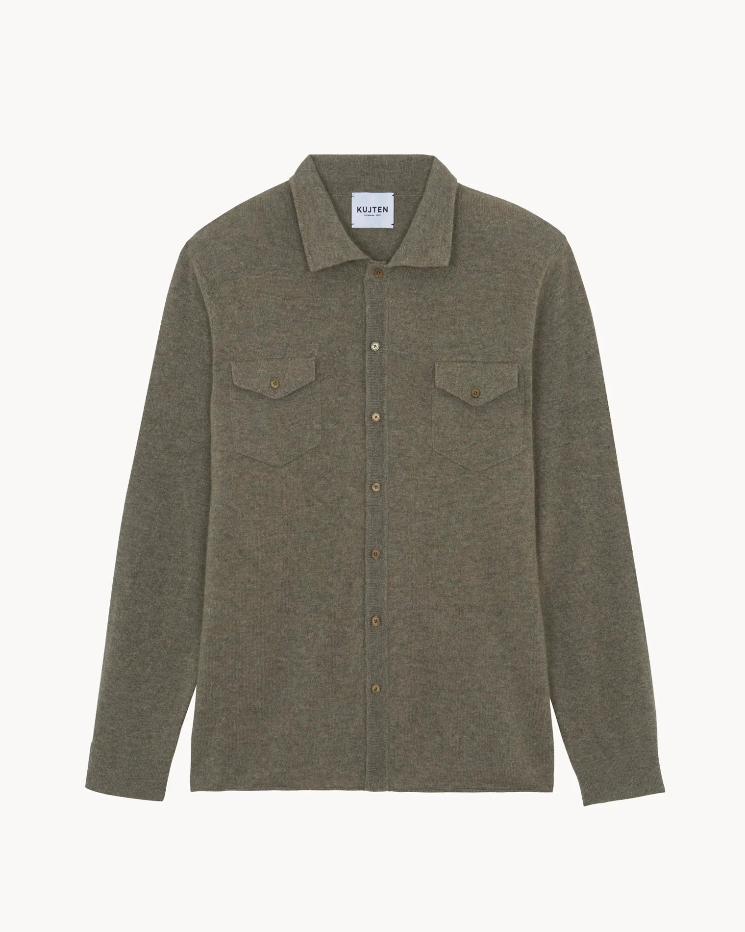 Kujten - Chemise Julius Kaki Chiné
