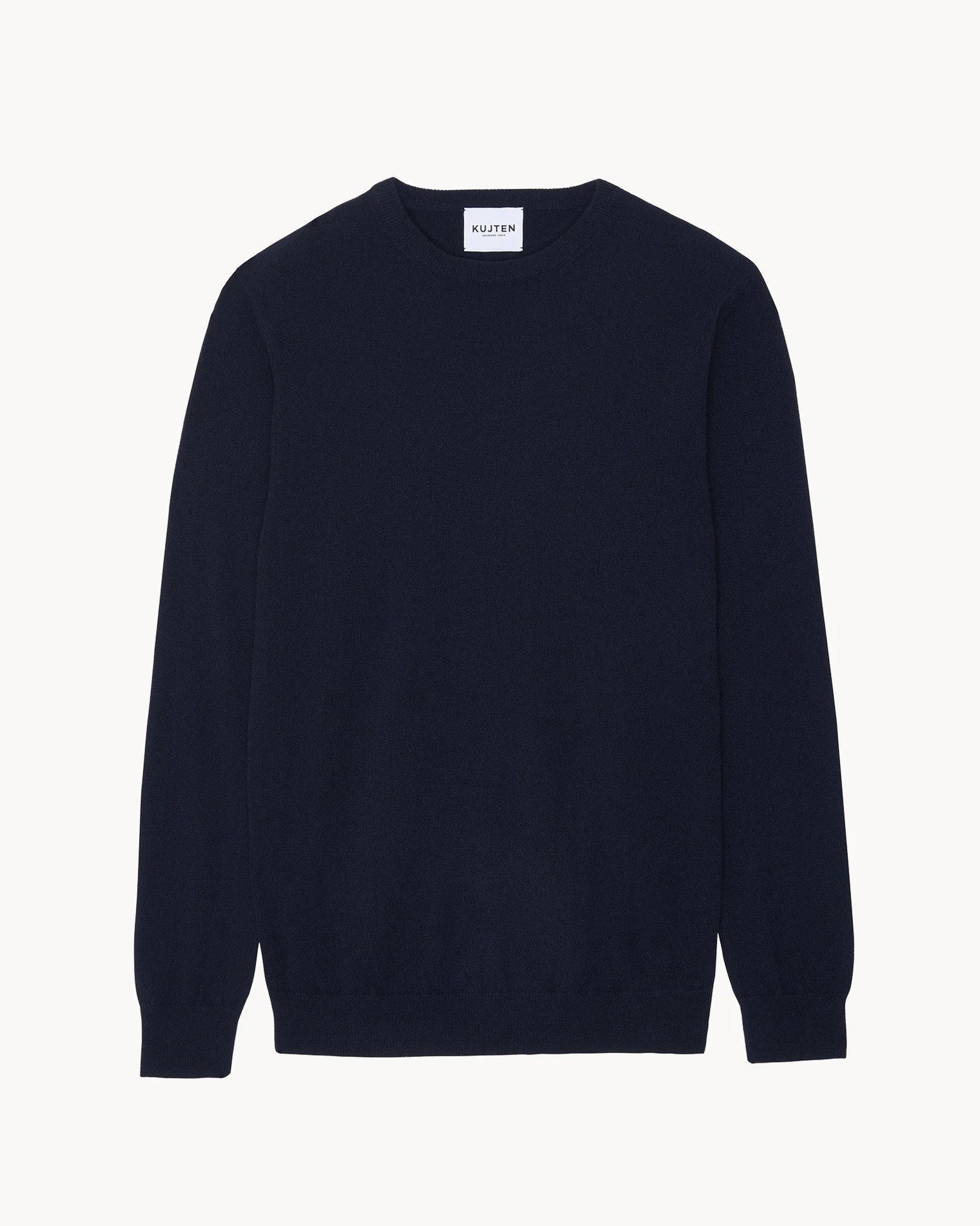 Kujten - Pull col rond Ray Bleu Marine foncé