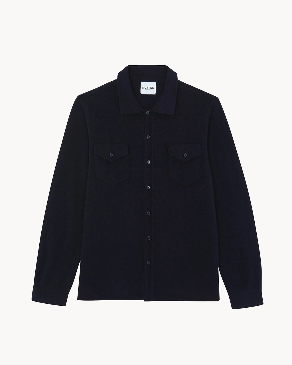 Kujten - Chemise Julius Bleu Marine Foncé
