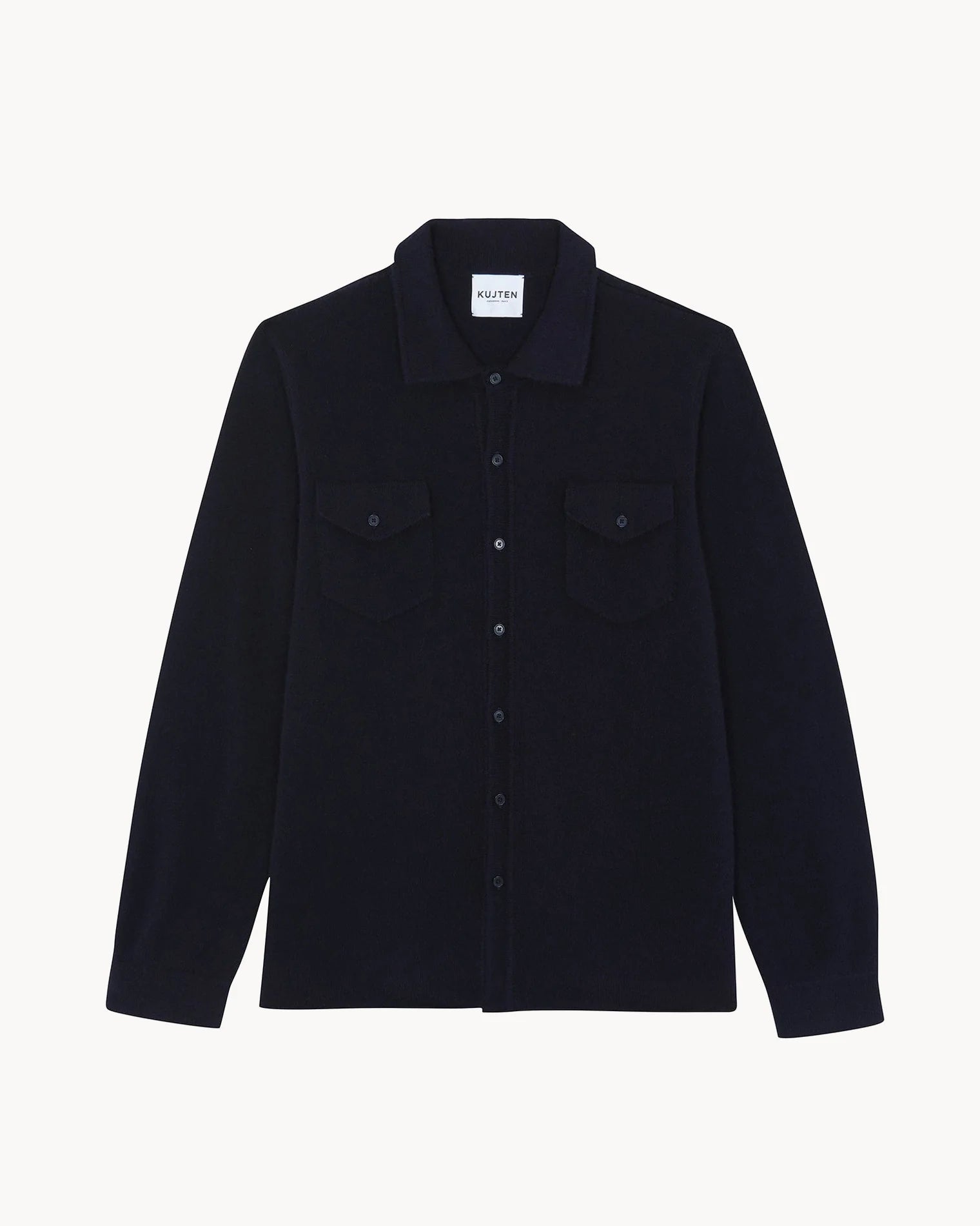 Kujten - Chemise Julius Bleu Marine Foncé