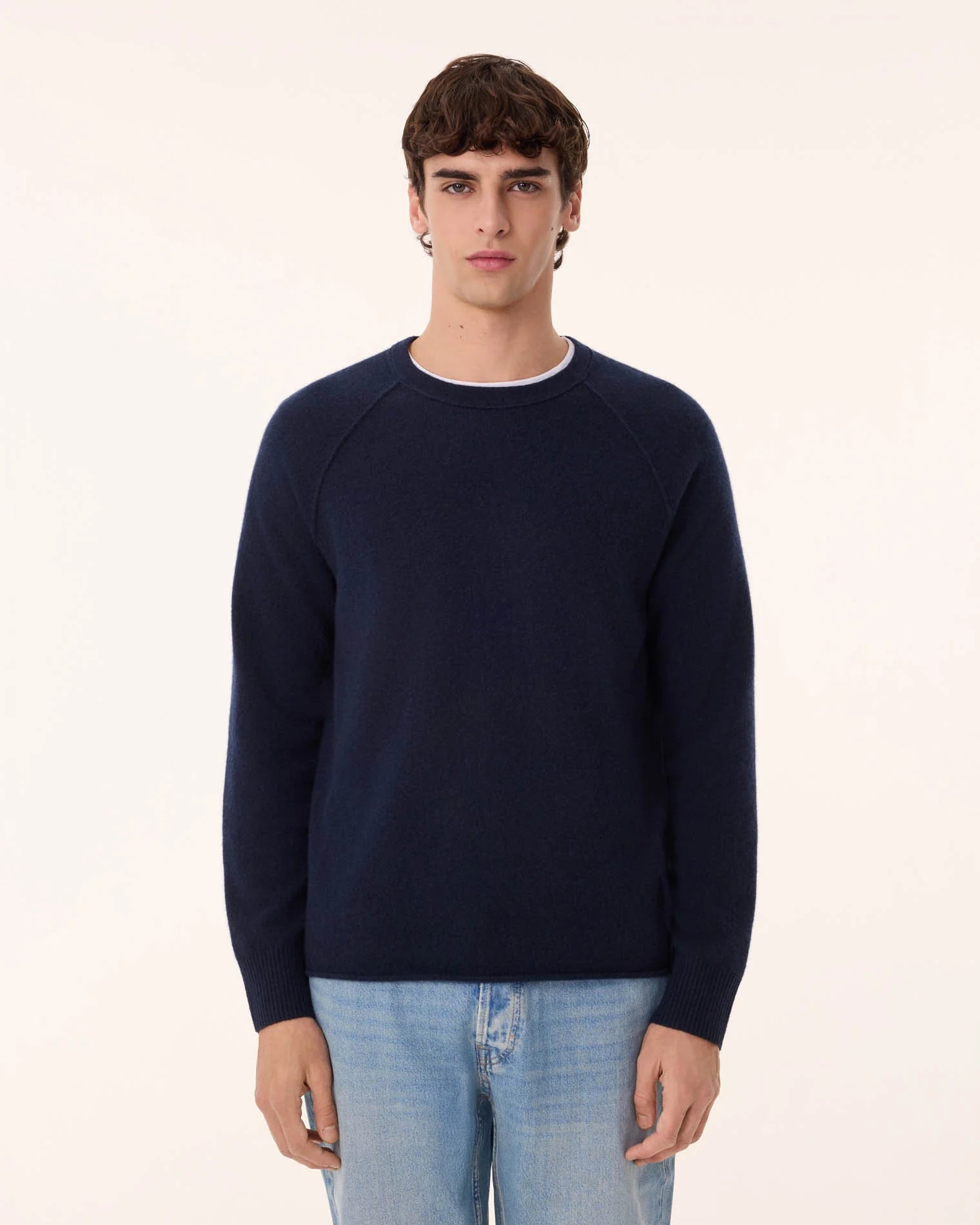 Kujten - Pull Balthazar Marine Foncé