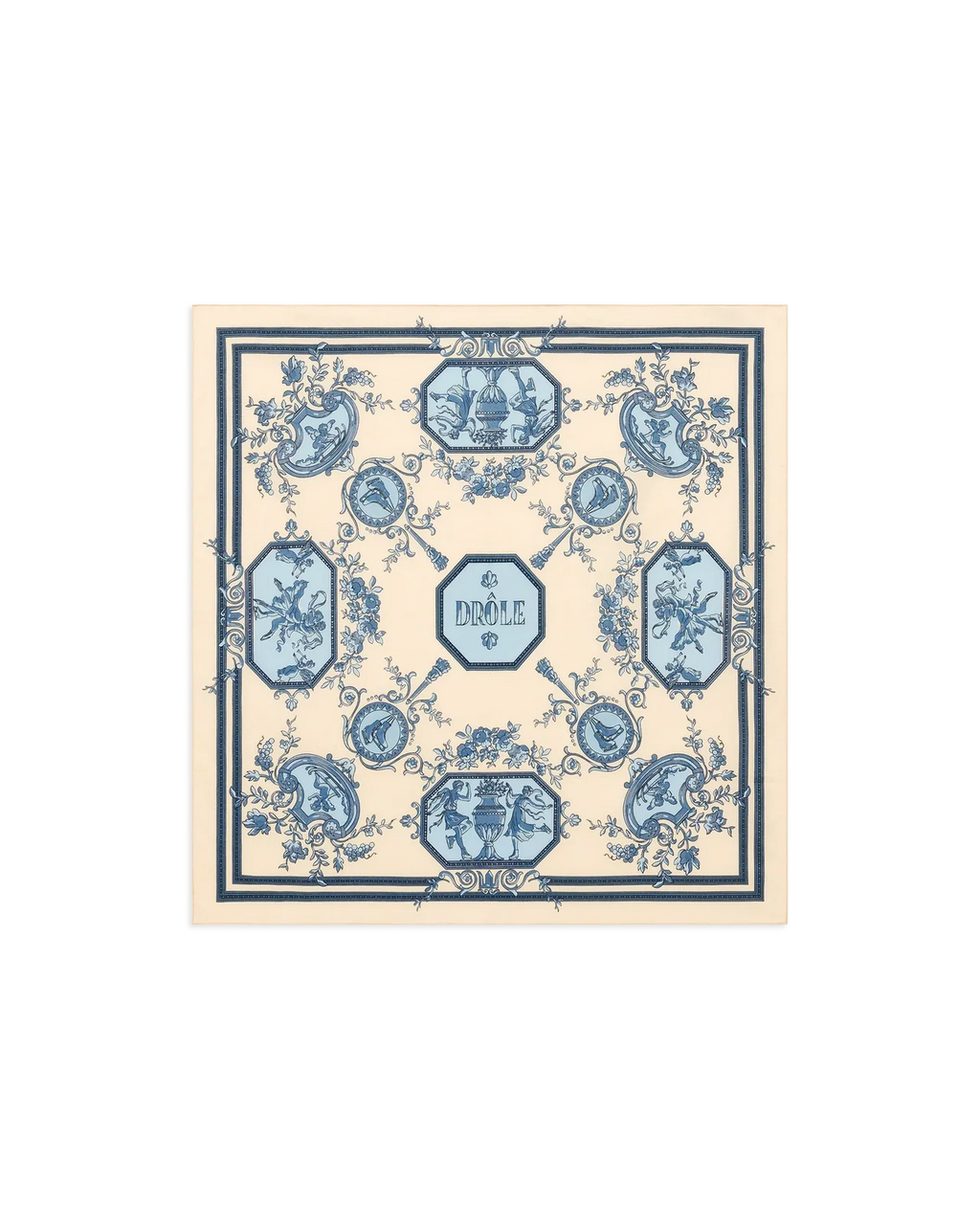 Drôle de Monsieur - Le Foulard Patineur Bleu
