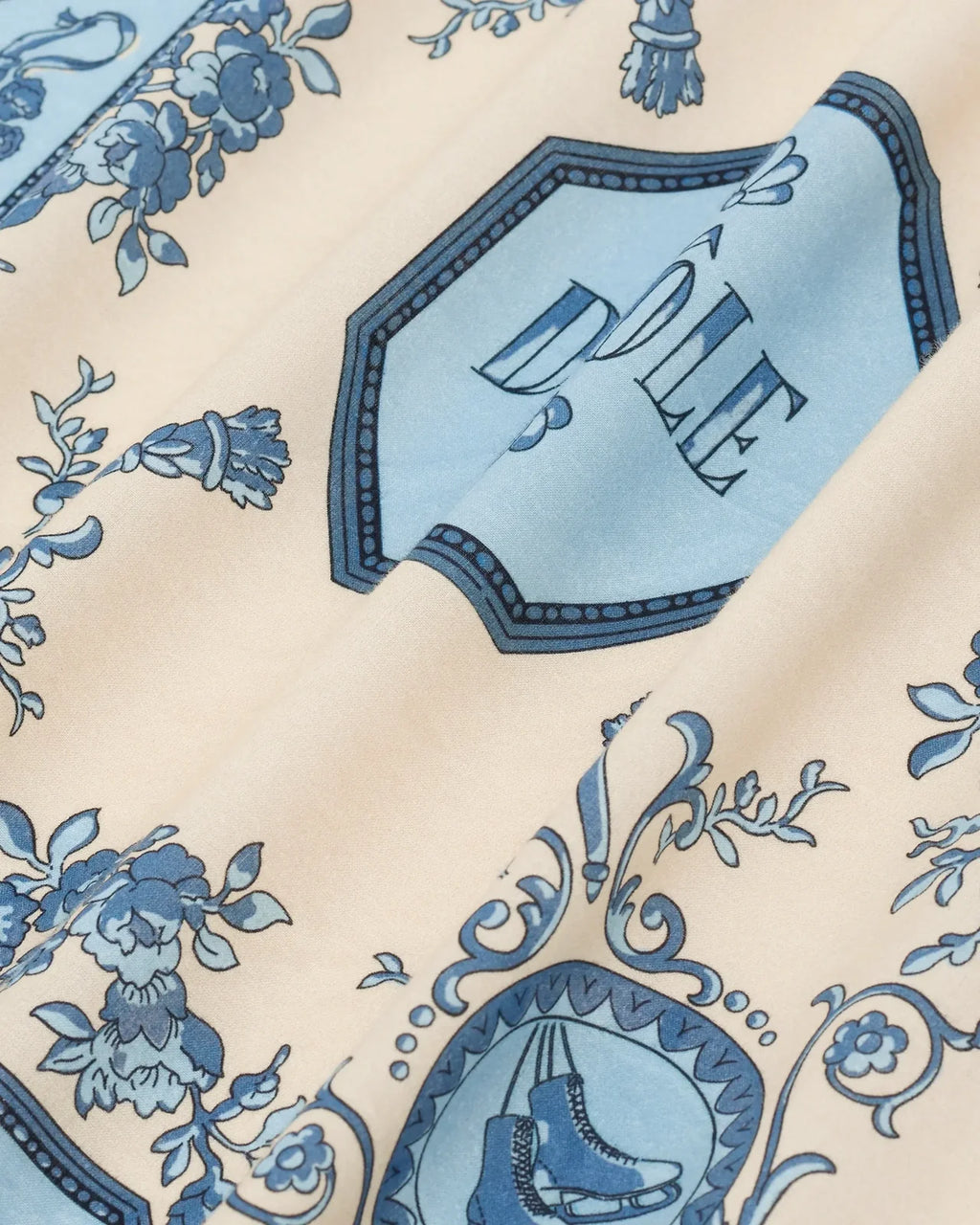 Drôle de Monsieur - Le Foulard Patineur Bleu