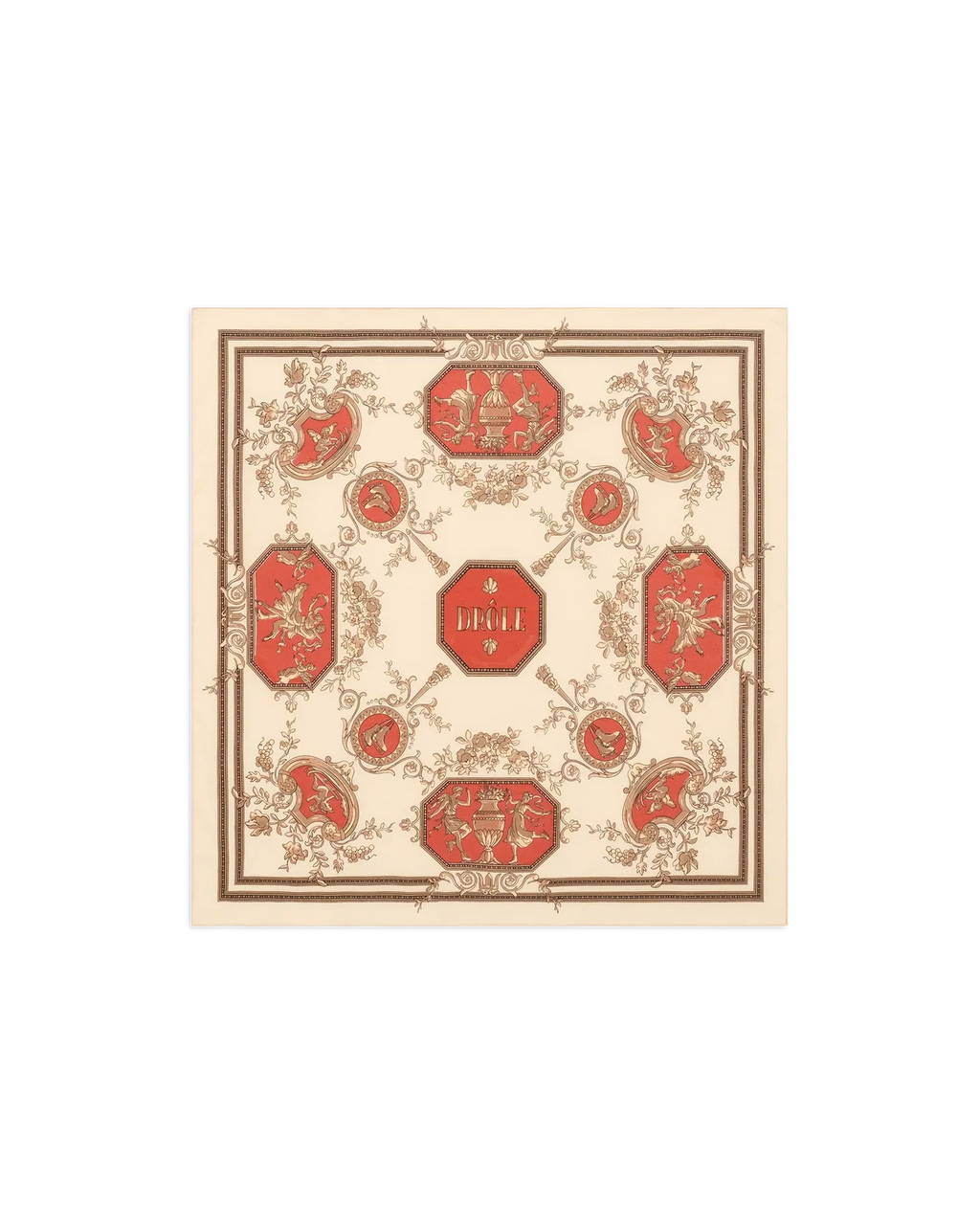 Drôle de Monsieur - Le Foulard Patineur Orange