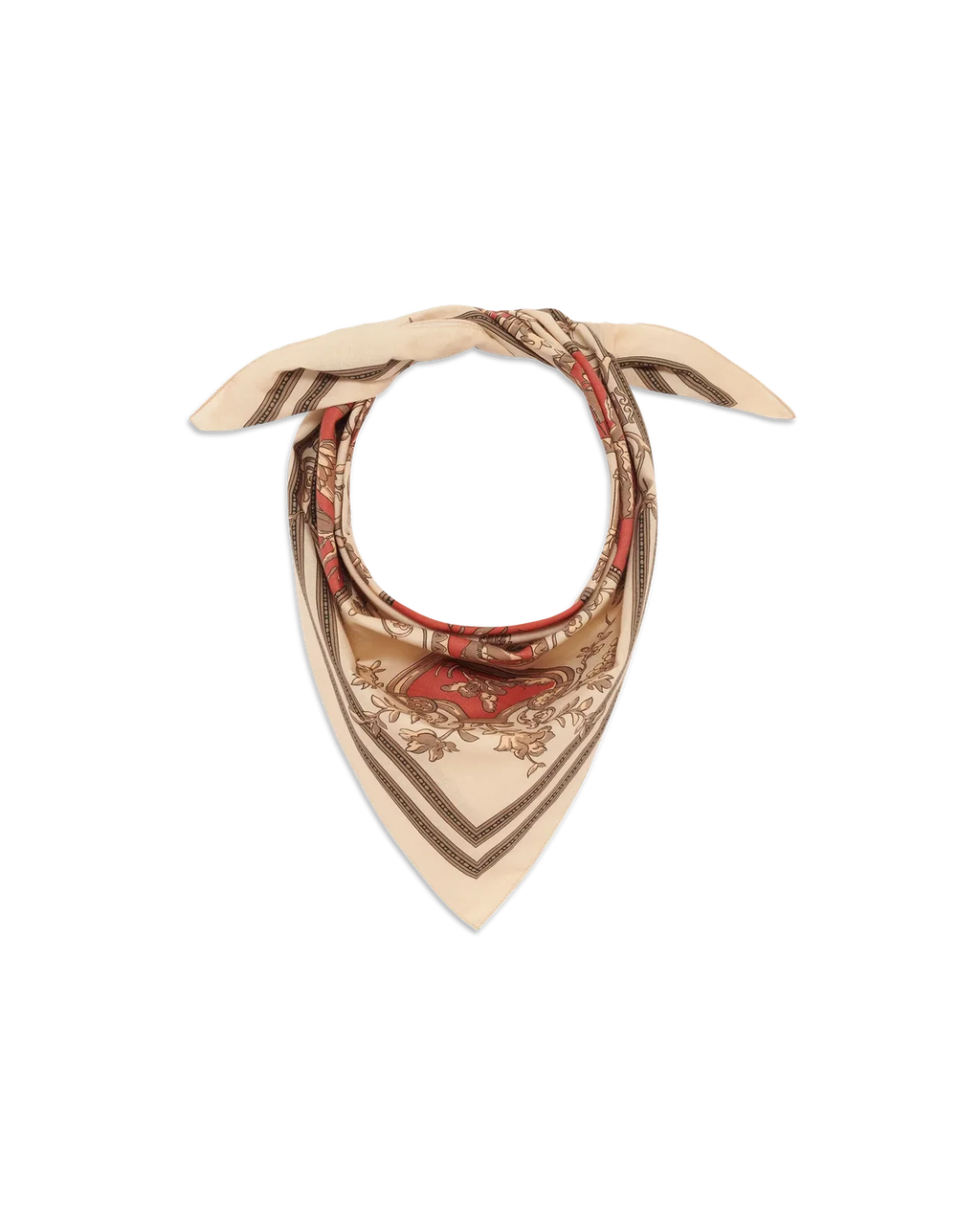 Drôle de Monsieur - Le Foulard Patineur Orange