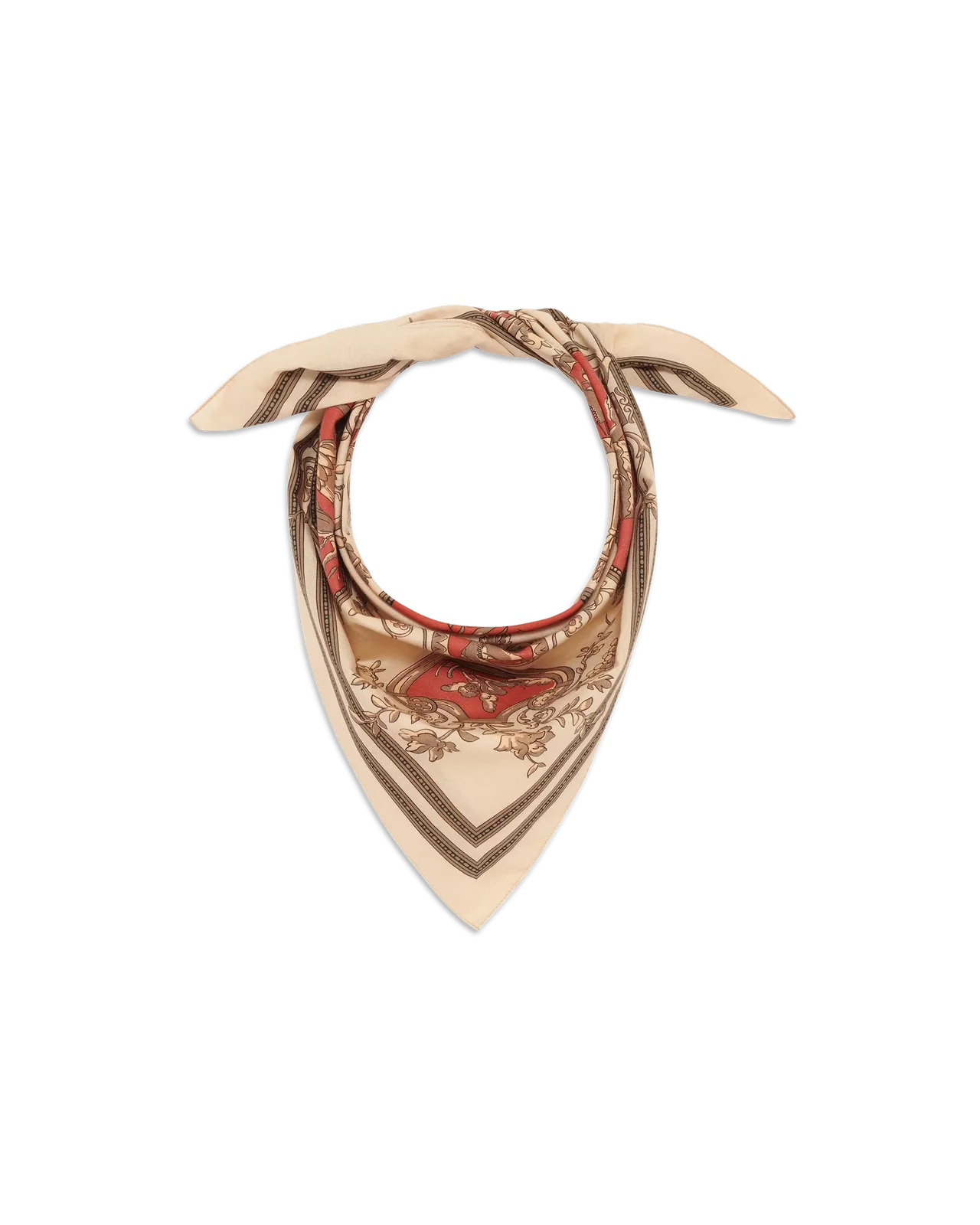 Drôle de Monsieur - Le Foulard Patineur Orange