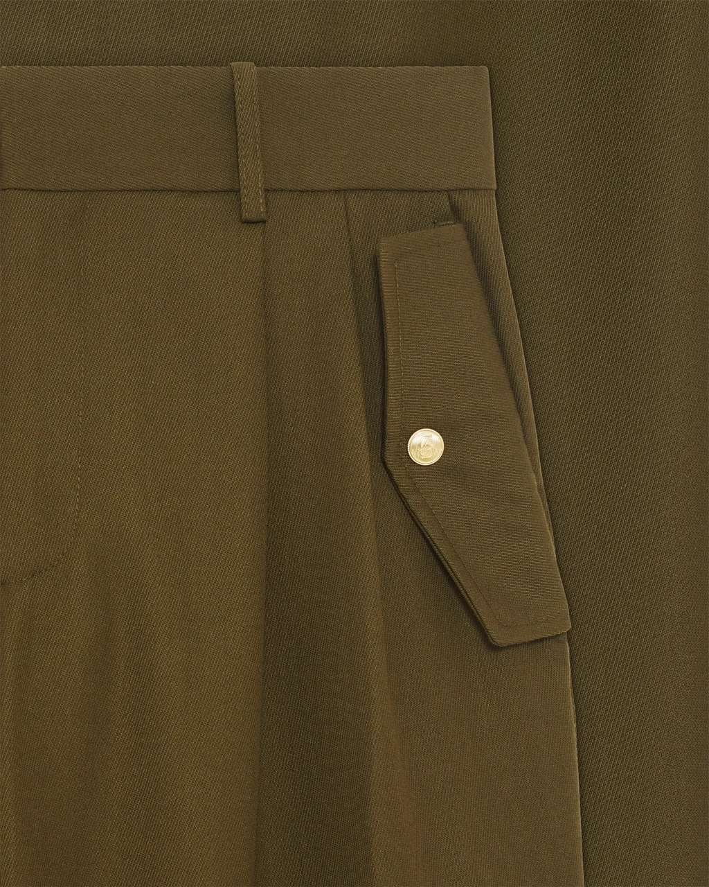 Drôle de Monsieur - Le pantalon Cargo Kaki