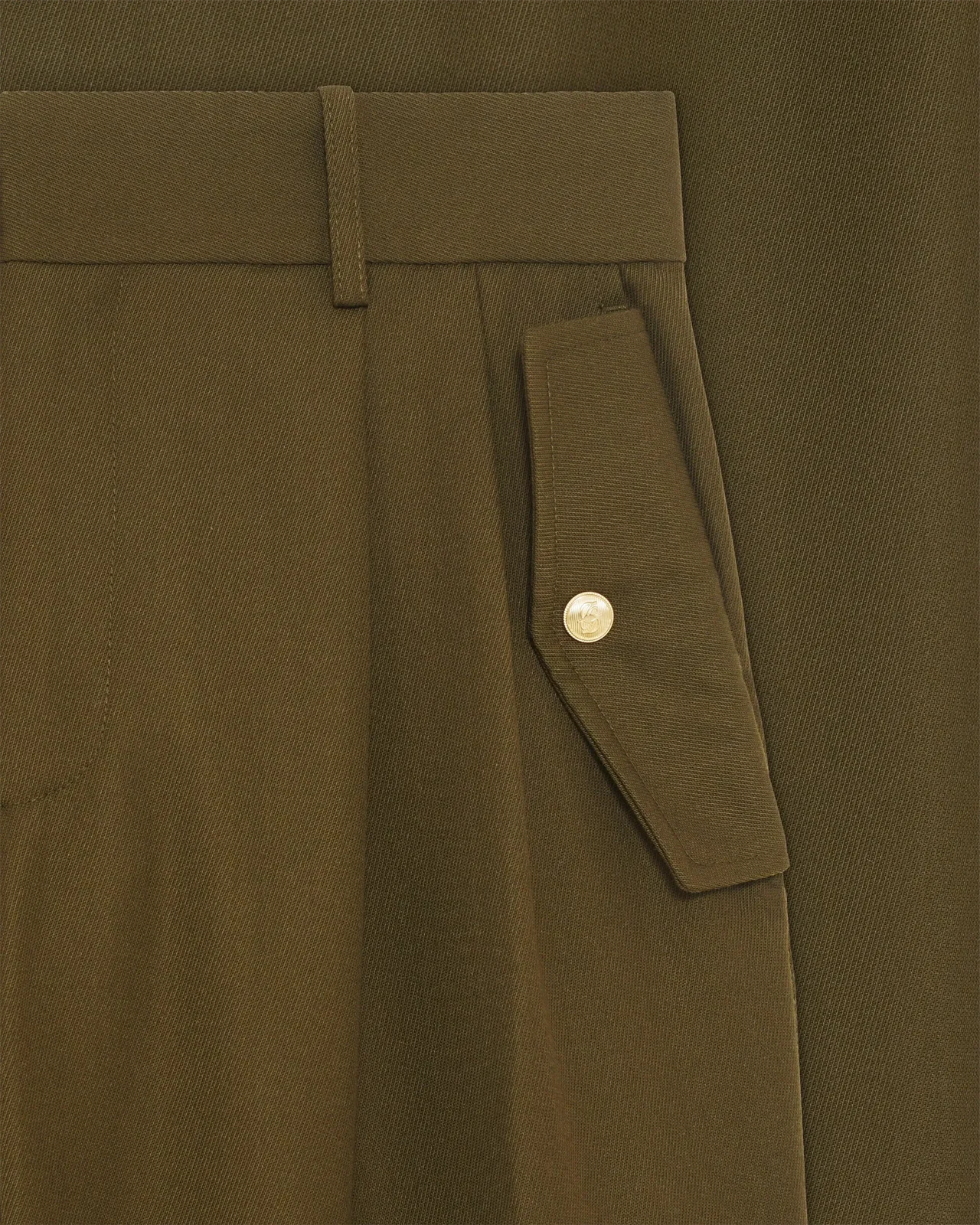 Drôle de Monsieur - Le pantalon Cargo Kaki