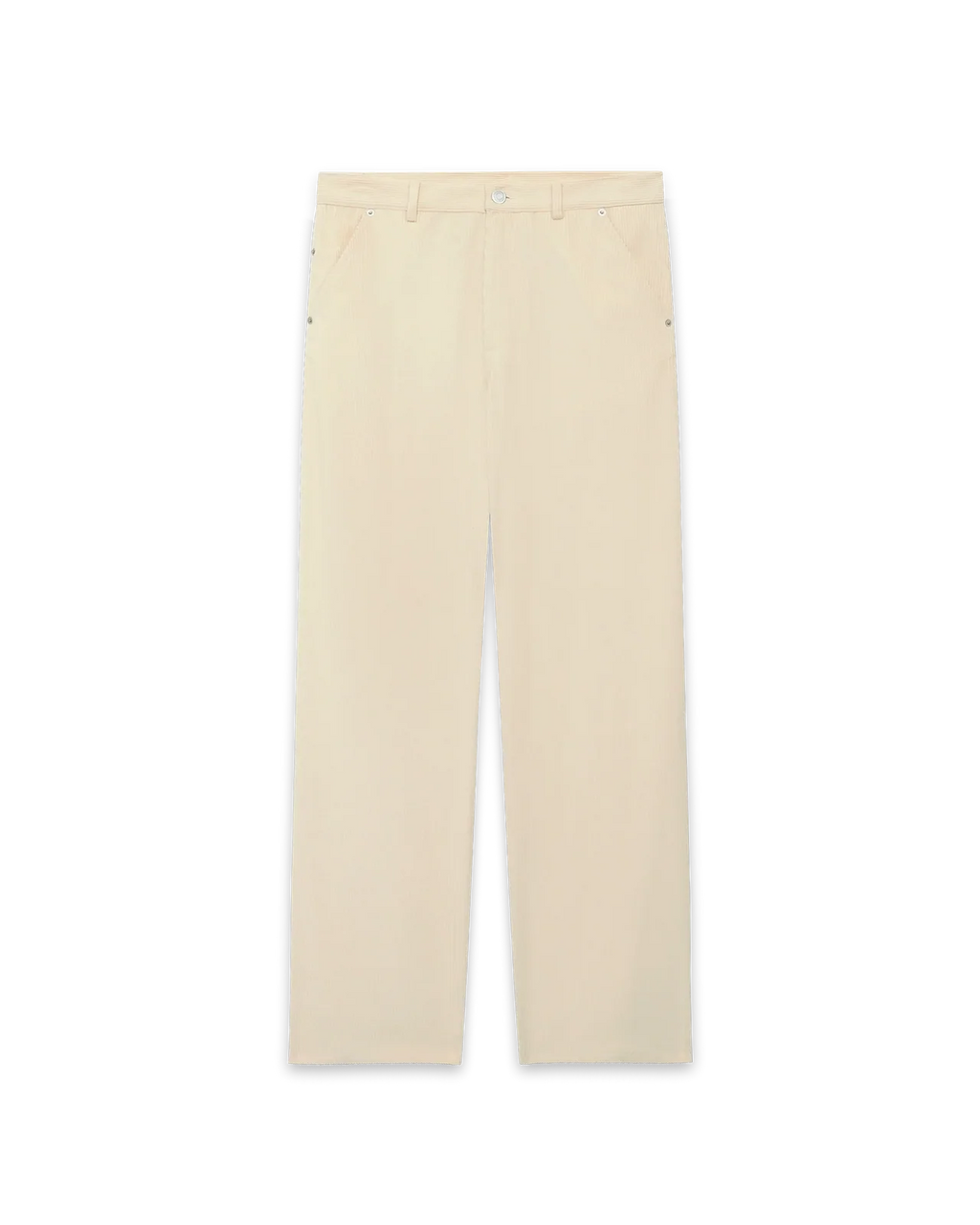 Drôle de Monsieur - Le pantalon Baggy Velours Ecru