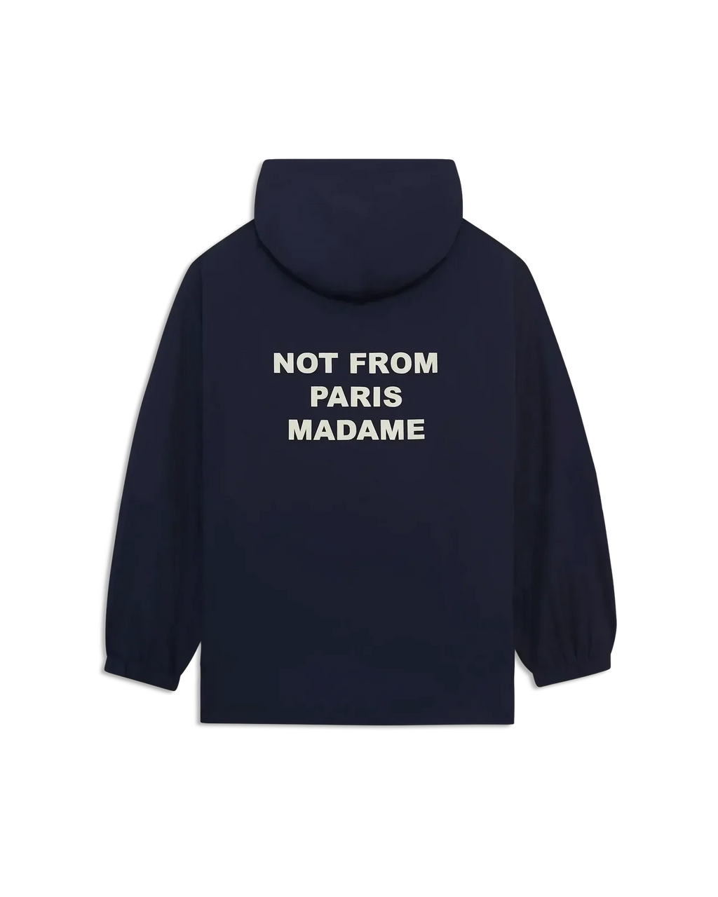 Drôle de Monsieur - La Veste Capuche Slogan Marine