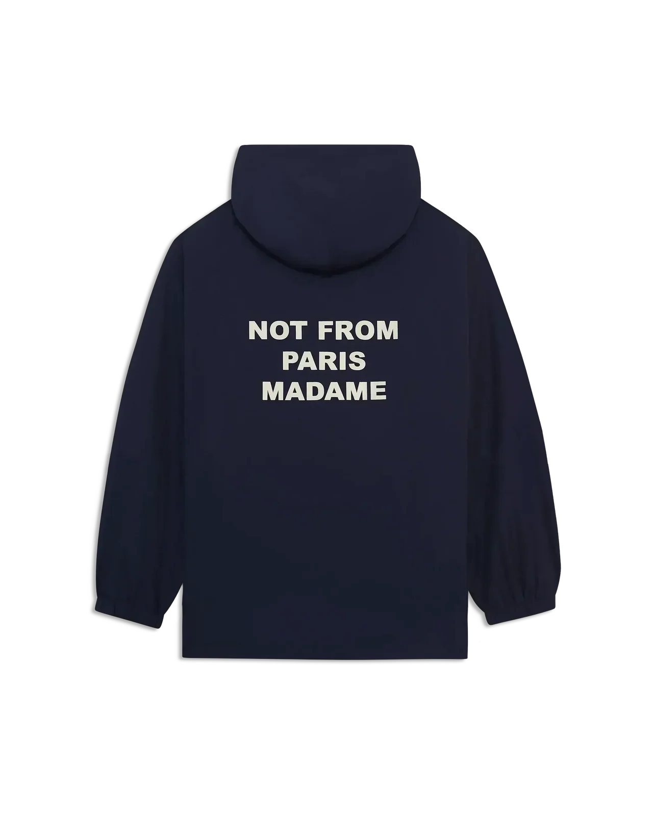 Drôle de Monsieur - La Veste Capuche Slogan Marine