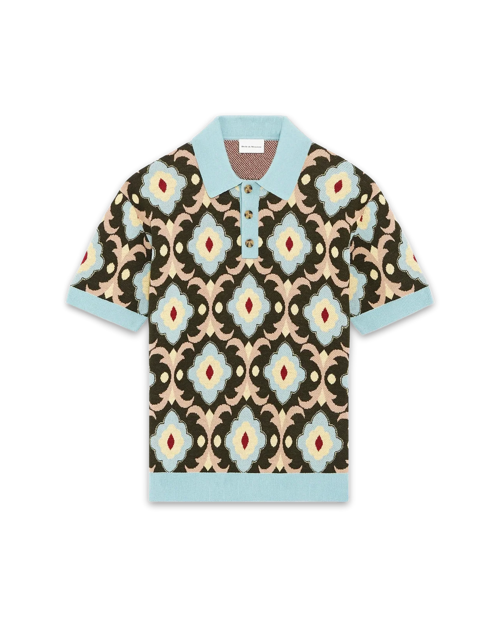 Drôle de Monsieur - La maille Polo Tapisserie Kaki