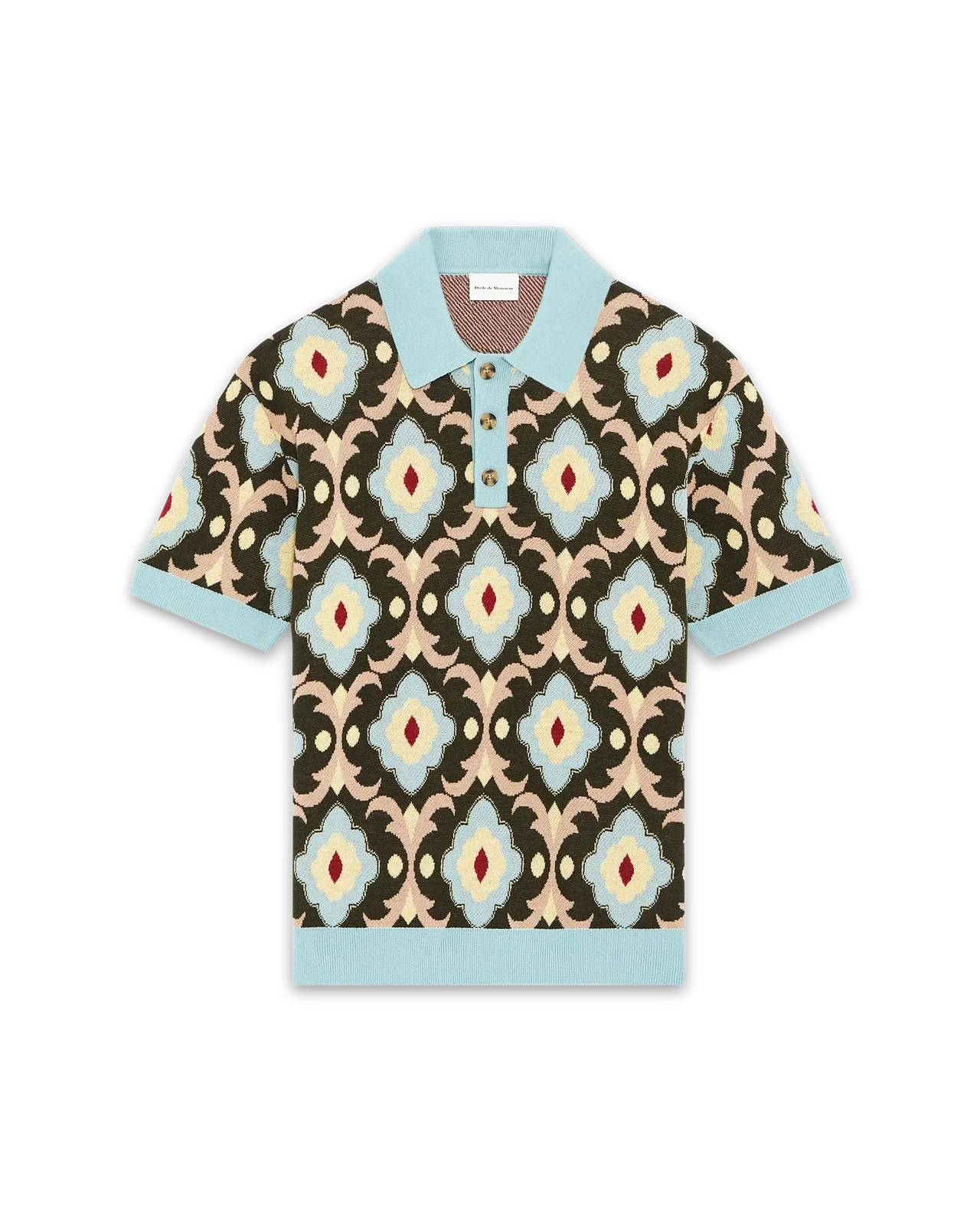 Drôle de Monsieur - La maille Polo Tapisserie Kaki