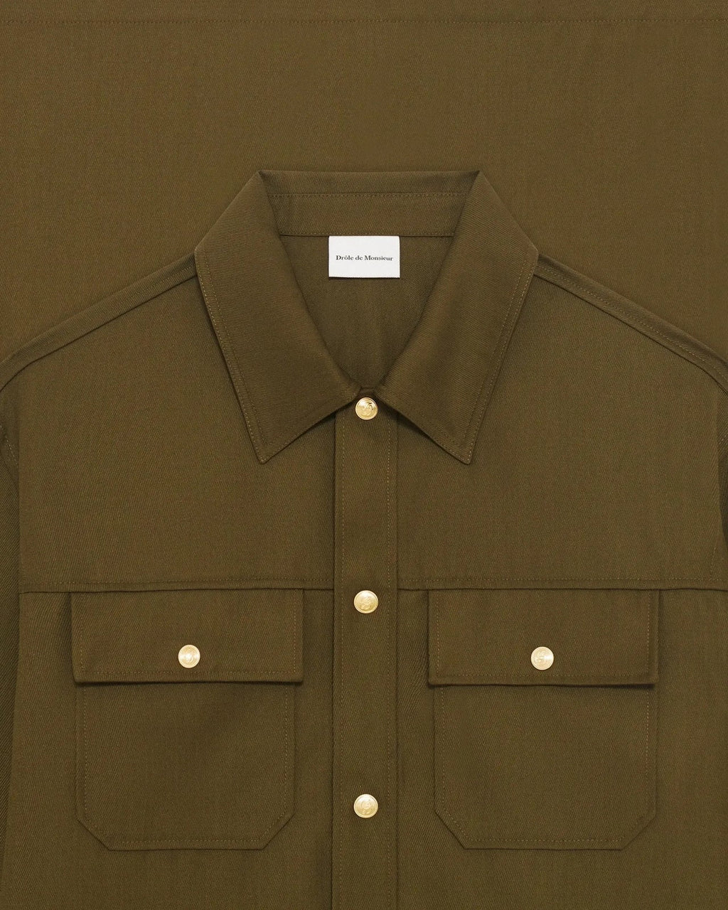 Drôle de Monsieur - La Surchemise à Poche Kaki